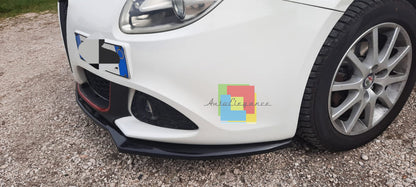 🔥💥1842 SPLITTER ADATTO PER ALFA ROMEO GIULIETTA 2010-2020 NERO LUCIDO💥🔥