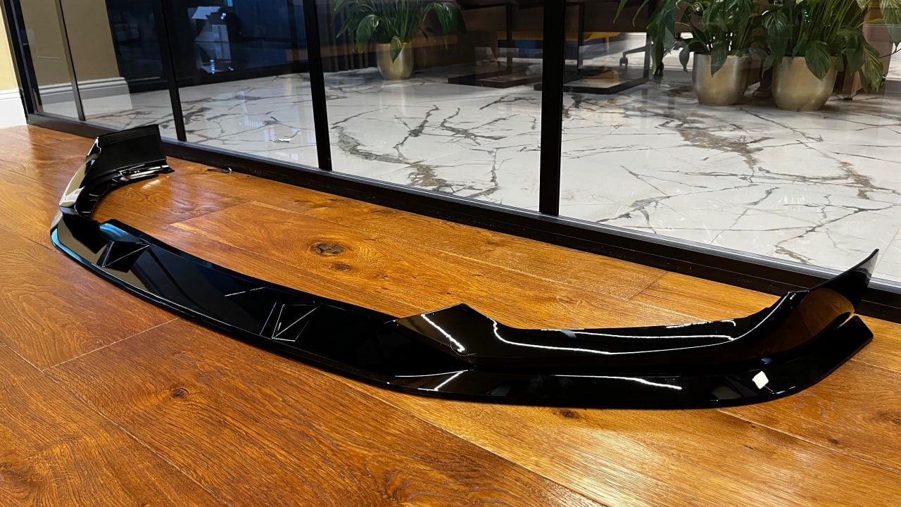 🔥2171 SPLITTER ADATTO PER BMW SERIE 5 G30 G31 2020+ MSPORT NERO LUCIDO🔥