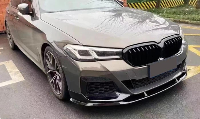 🔥2171 SPLITTER ADATTO PER BMW SERIE 5 G30 G31 2020+ MSPORT NERO LUCIDO🔥