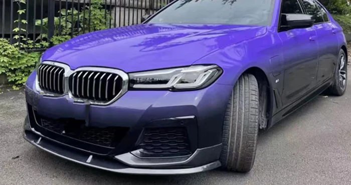 🔥2171 SPLITTER ADATTO PER BMW SERIE 5 G30 G31 2020+ MSPORT NERO LUCIDO🔥