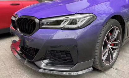 🔥2171 SPLITTER ADATTO PER BMW SERIE 5 G30 G31 2020+ MSPORT NERO LUCIDO🔥