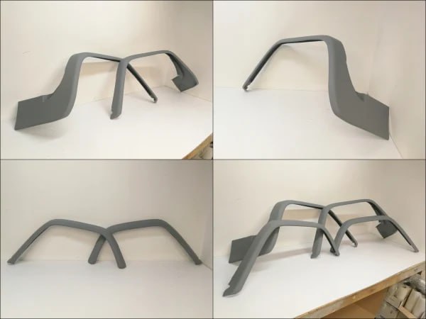 🔥2176 PARAFANGHI ADATTO PER MERCEDES BENZ CLASSE G W460 W461 GREZZI🔥