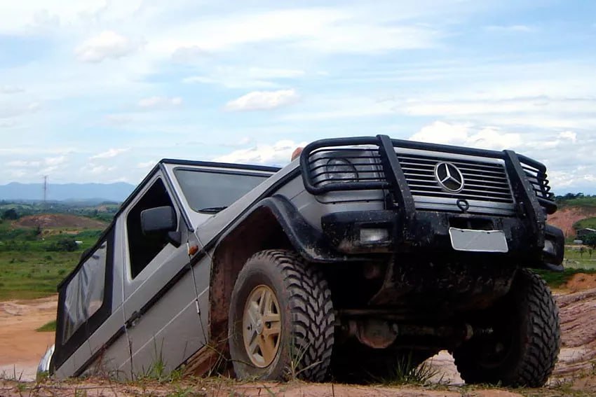 🔥2176 PARAFANGHI ADATTO PER MERCEDES BENZ CLASSE G W460 W461 GREZZI🔥