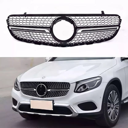 ⭐2175 GRIGLIA ADATTO PER MERCEDES BENZ GLC X253 2015-2018 DIAMANT⭐