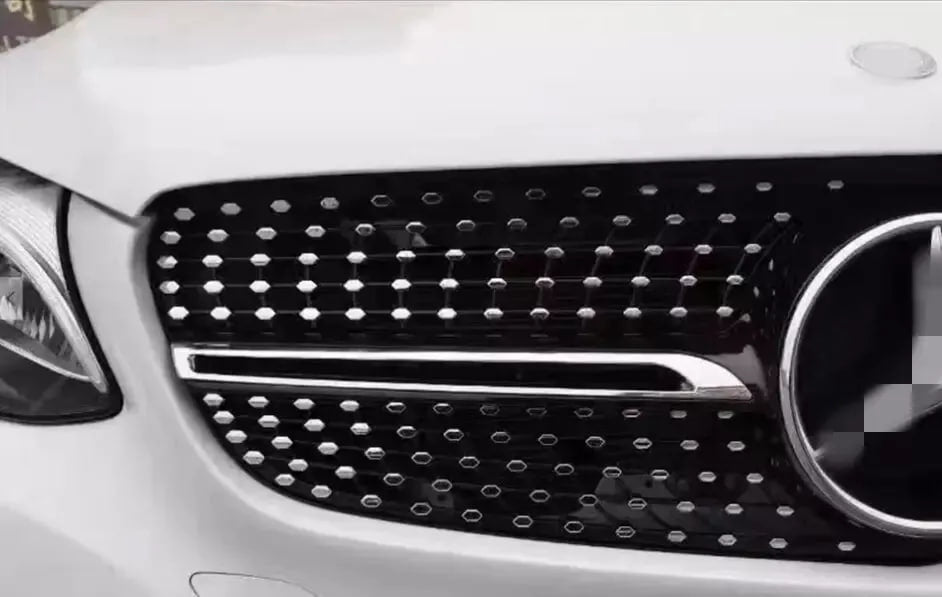 ⭐2175 GRIGLIA ADATTO PER MERCEDES BENZ GLC X253 2015-2018 DIAMANT⭐