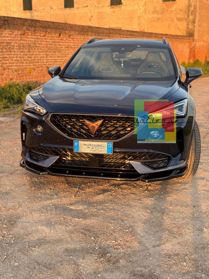 🔥⭐1340 SPLITTER ADATTO PER CUPRA FORMENTOR 2020+ NERO LUCIDO🔥⭐