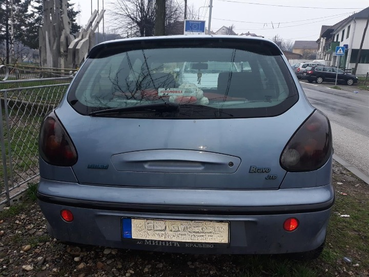 💕ART.2173 SPOILER FIAT BRAVO 1999-2002 LOOK SPORT GREZZO💕
