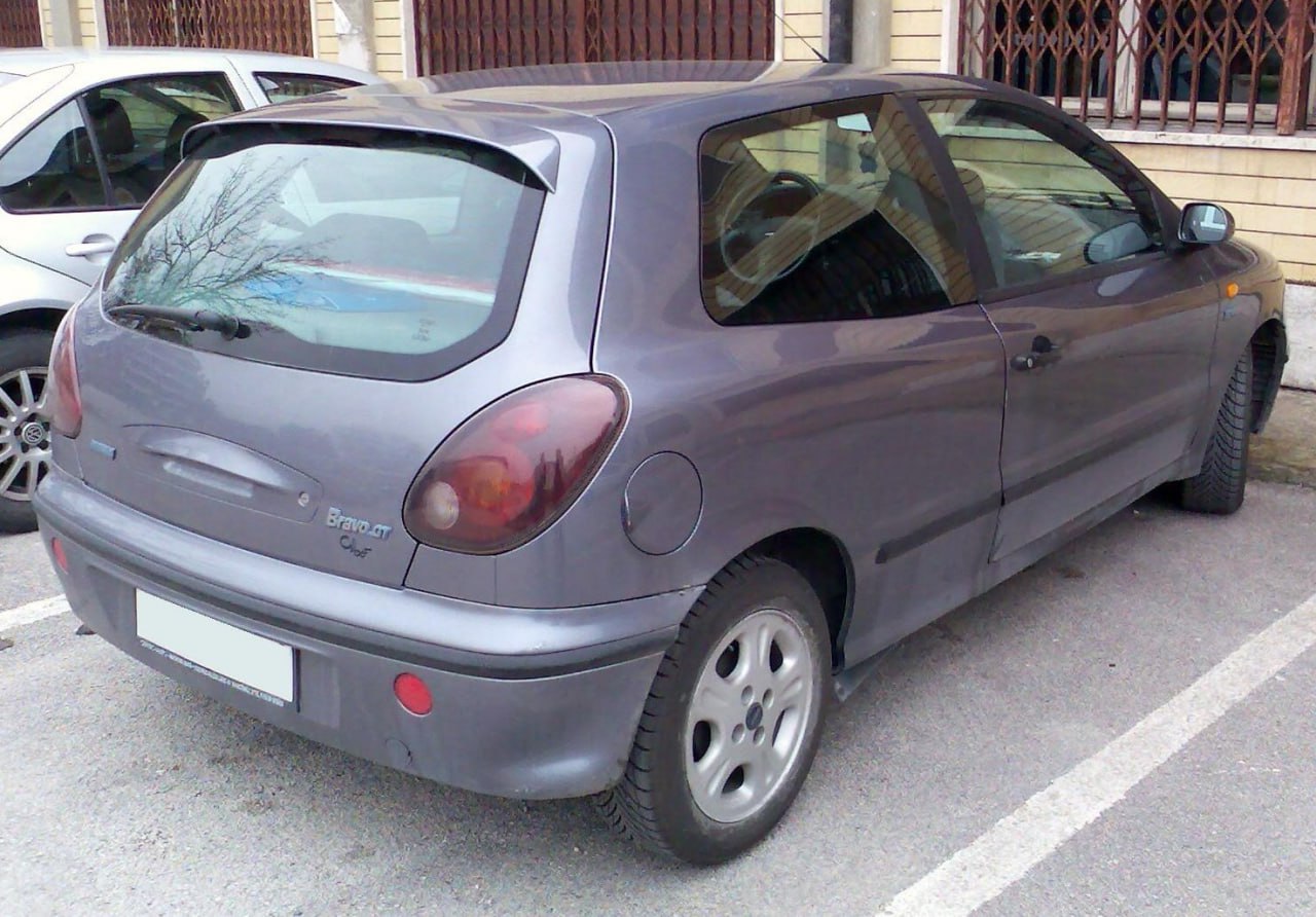 💕ART.2173 SPOILER FIAT BRAVO 1999-2002 LOOK SPORT GREZZO💕