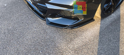 ⭐0212⭐SPLITTER ANTERIORE ADATTO PER BMW Z4 G29 2018+ M LOOK SPORT NERO LUCIDO 🔥