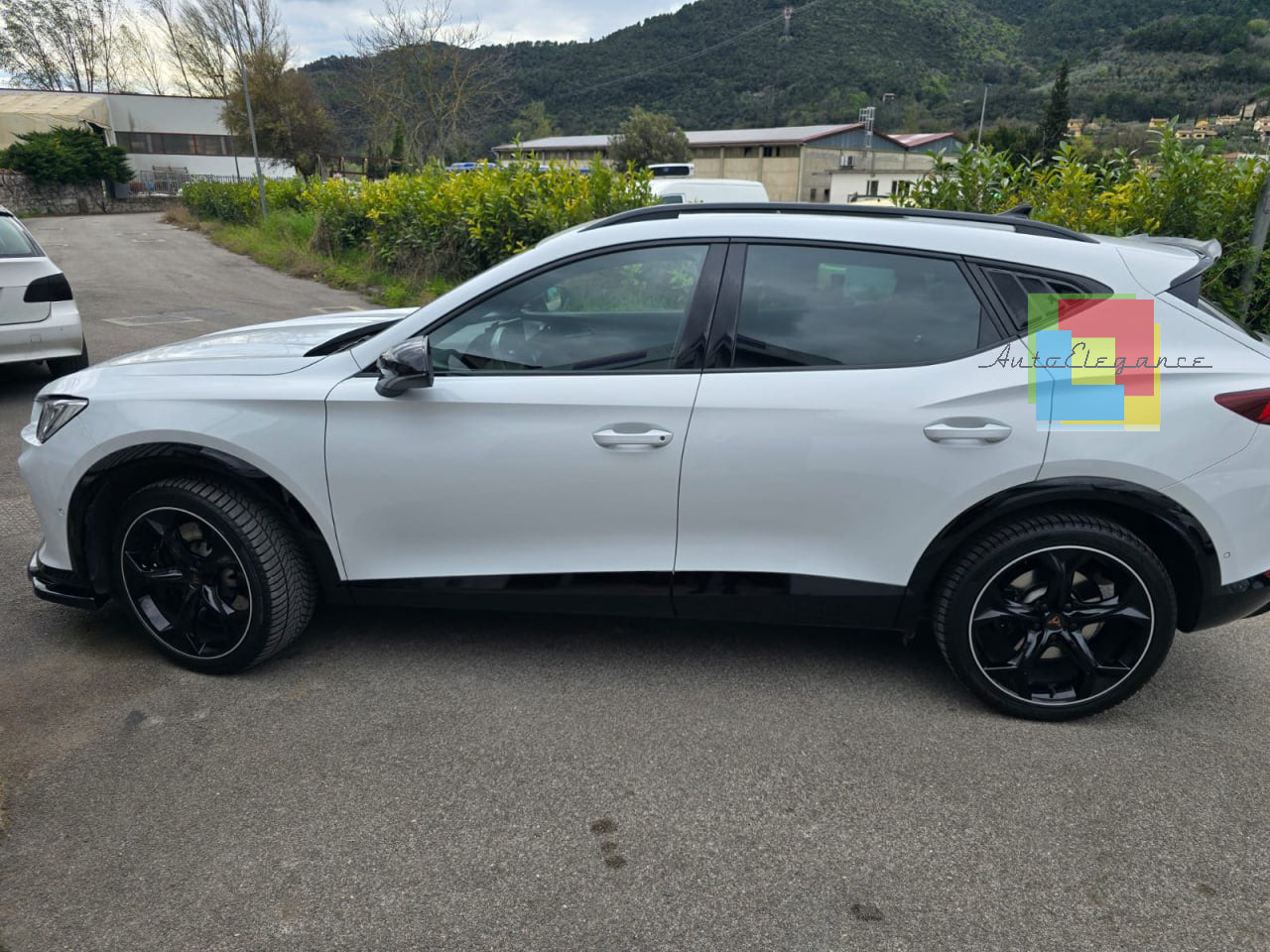 🔥1436 SPOILER ADATTO PER CUPRA FORMENTOR 2020+ NERO LUCIDO🔥