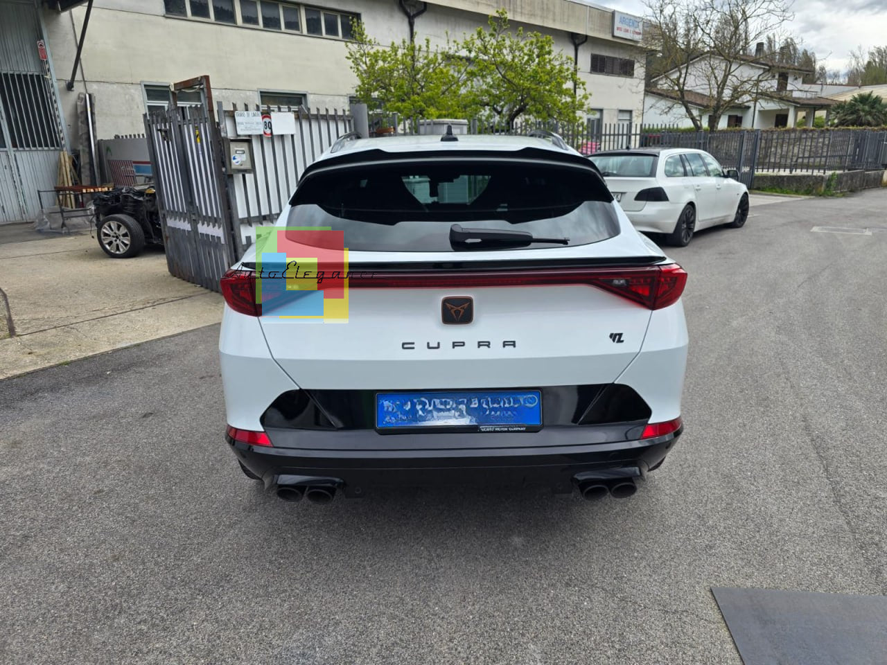🔥1436 SPOILER ADATTO PER CUPRA FORMENTOR 2020+ NERO LUCIDO🔥