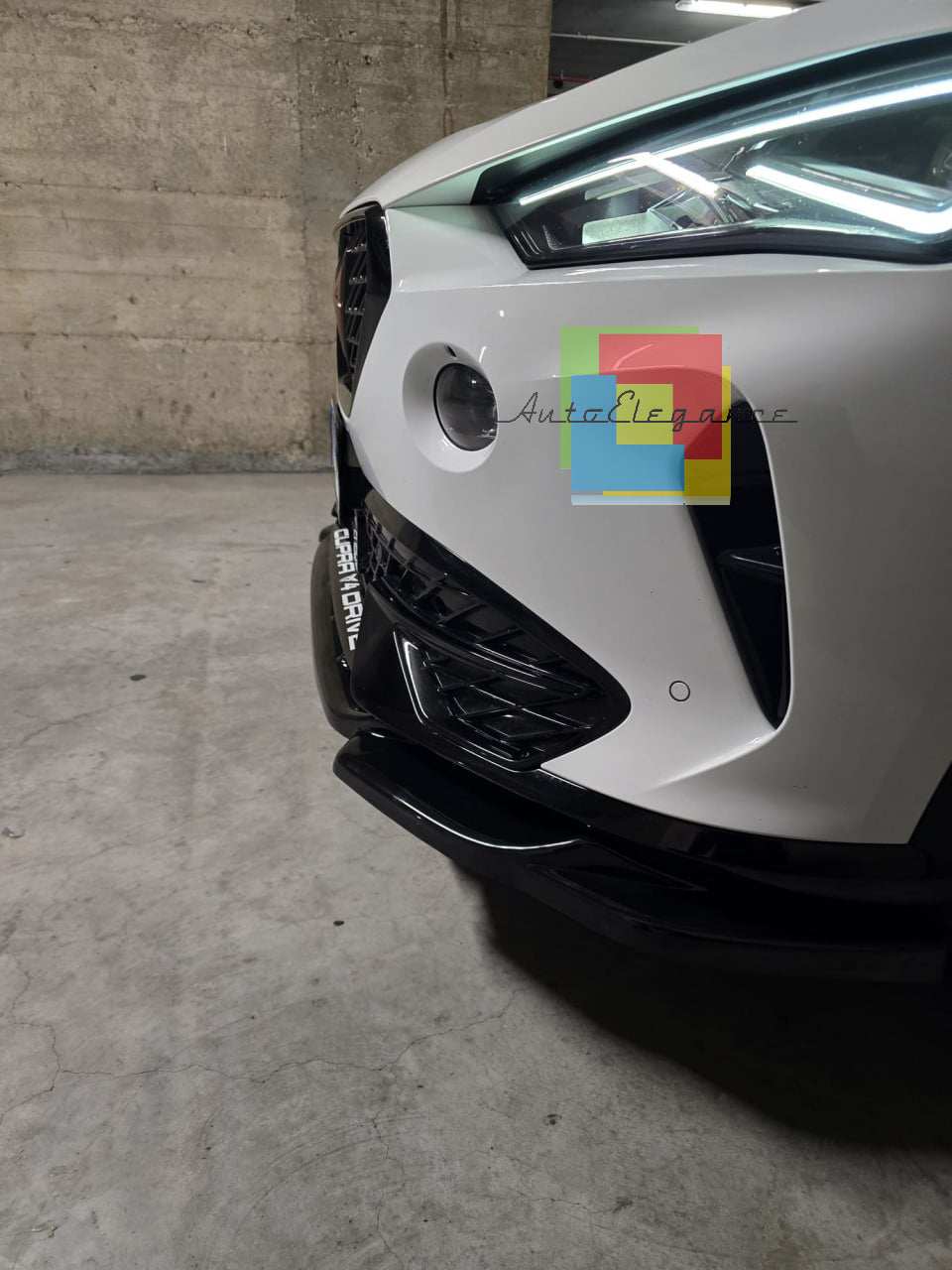 💥1340 SPLITTER ADATTO PER CUPRA FORMENTOR 2020+ NERO LUCIDO💥