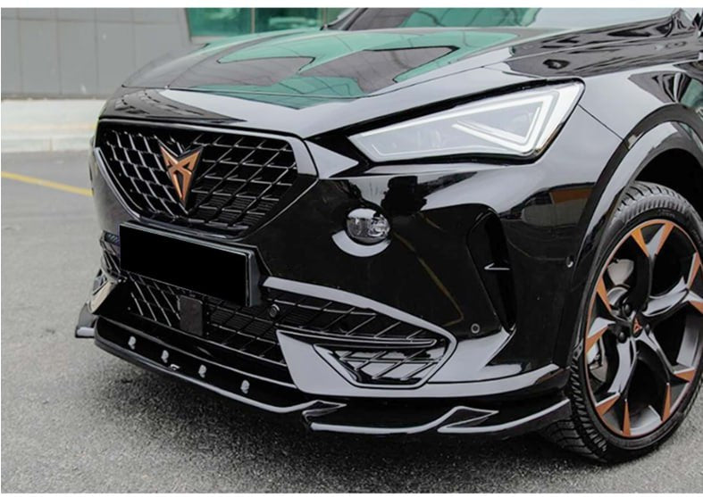 🔥2147 SPLITTER ADATTO PER CUPRA FORMENTOR 2020-2024 NERO LUCIDO V3🔥