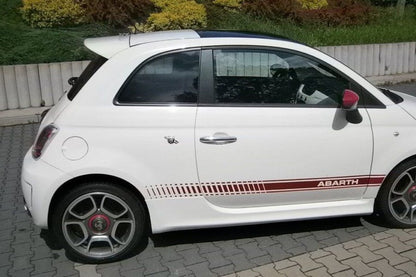 🔥0601 SPOILER SPOILER ADATTO PER FIAT 500 2008+ LOOK ABARTH GREZZO🔥