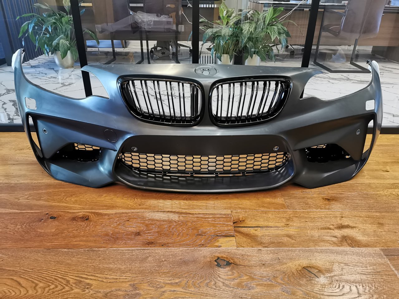 ⚡2185 PARAURTI ANTERIORE ADATTO PER BMW SERIE 2 F22 F23 2013-2017 LOOK M2⚡