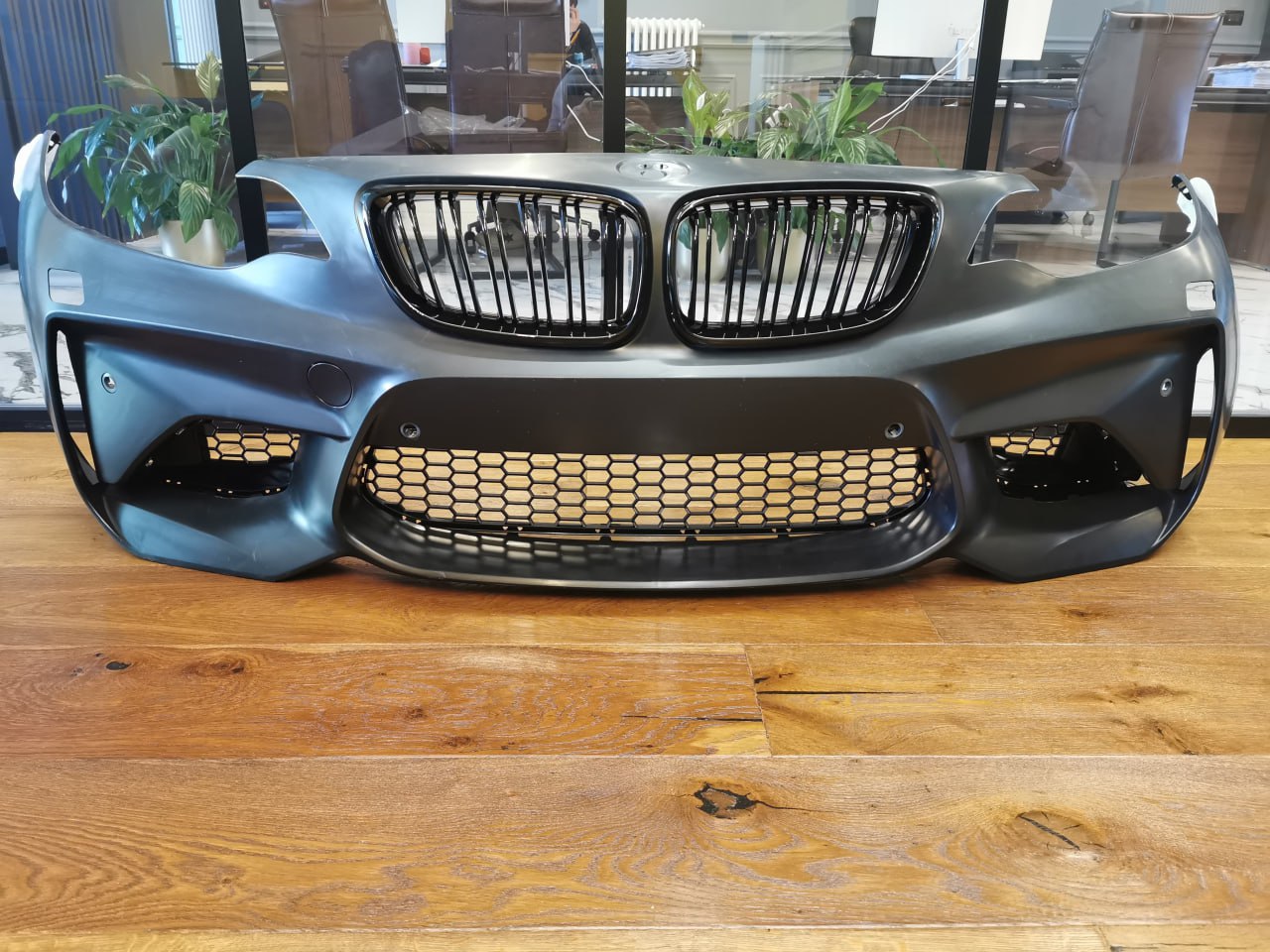 ⚡2185 PARAURTI ANTERIORE ADATTO PER BMW SERIE 2 F22 F23 2013-2017 LOOK M2⚡