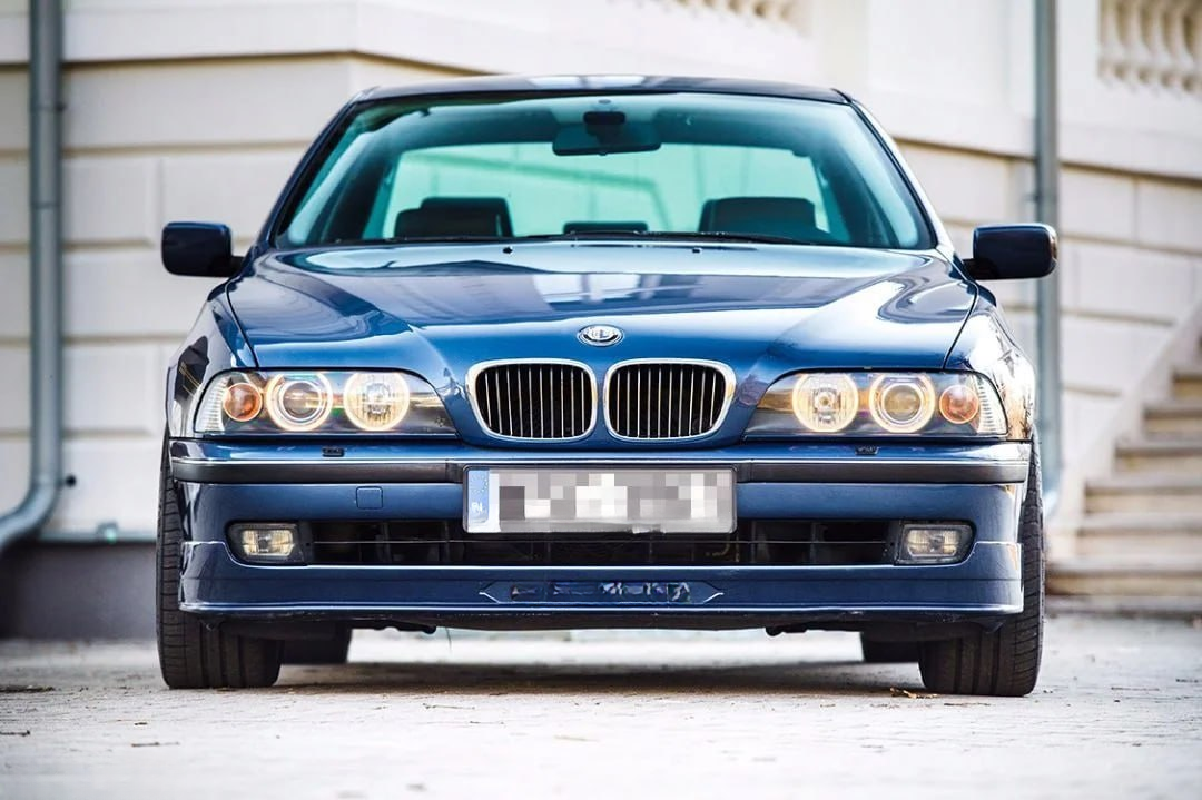 2186⭐SOTTO PARAURTI ANTERIORE BMW SERIE 5 E39 PRELIFT LOOK ALPINA GREZZO-LUXURY⭐