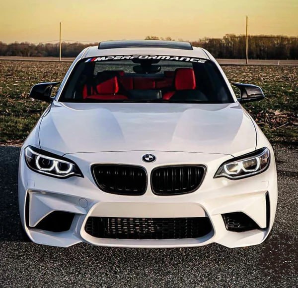 ⚡2185 PARAURTI ANTERIORE ADATTO PER BMW SERIE 2 F22 F23 2013-2017 LOOK M2⚡