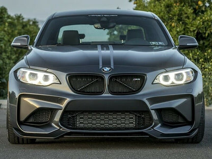 ⚡2185 PARAURTI ANTERIORE ADATTO PER BMW SERIE 2 F22 F23 2013-2017 LOOK M2⚡