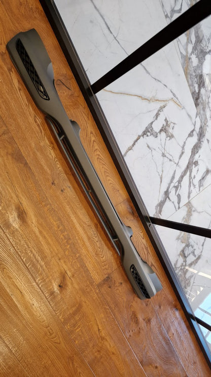 🔥2189 SOTTO PARAURTI ADATTO PER SMART 451 2007-2014 LOOK BRABUS GREZZO🔥