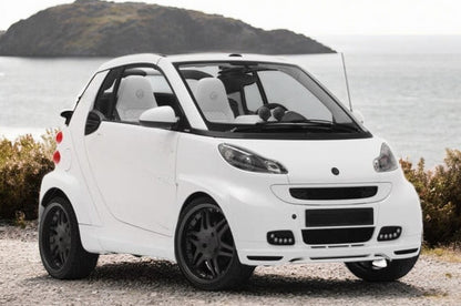 🔥2189 SOTTO PARAURTI ADATTO PER SMART 451 2007-2014 LOOK BRABUS GREZZO🔥