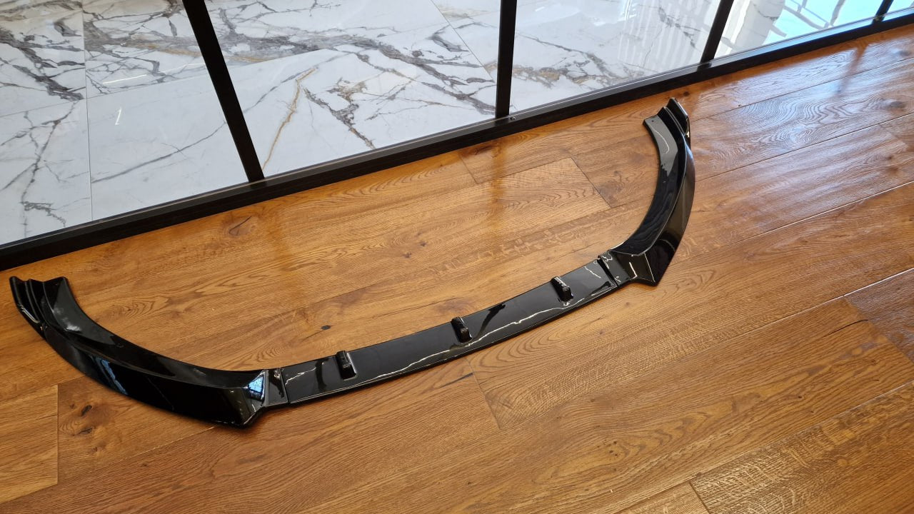 🔥2190 SPLITTER ADATTO PER AUDI A3 8V2016-2020 LIFT STANDARD NERO LUCIDO🔥