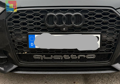 0605⭐GRIGLIA ANTERIORE AUDI A6 4G C7 15-18 LIFT AVANT BERLINA CALANDRA RS6 NERA⭐