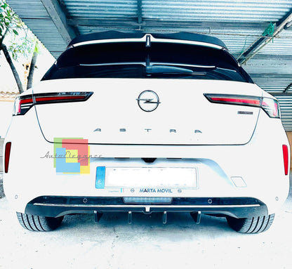 🔥1801 Diffusore adatto per OPEL Astra L 2020+ Rear Valance🔥