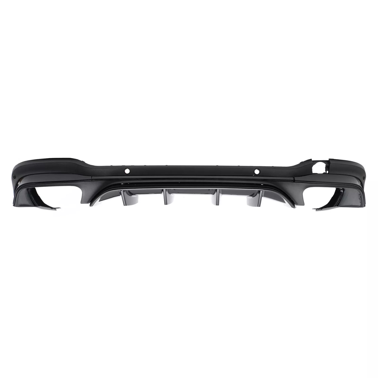 ⭐2194 DIFFUSORE GLC X253 2015-2018 SUV LOOK GLC43 PROFILO NERO + TERMINALI⭐