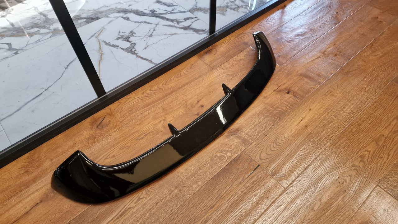 🔥2153 SPOILER ADATTO PER OPEL CORSA E 5 PORTE 2014-2019 NERO LUCIDO🔥