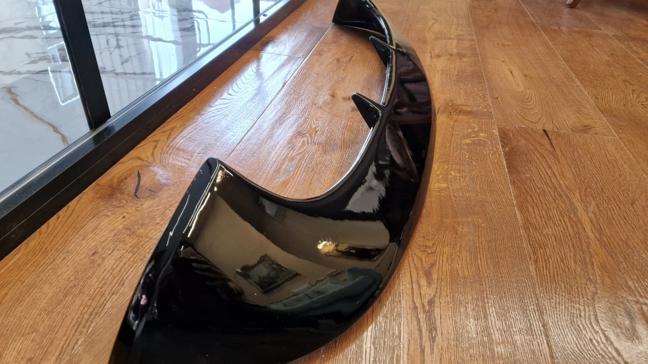 🔥2153 SPOILER ADATTO PER OPEL CORSA E 5 PORTE 2014-2019 NERO LUCIDO🔥