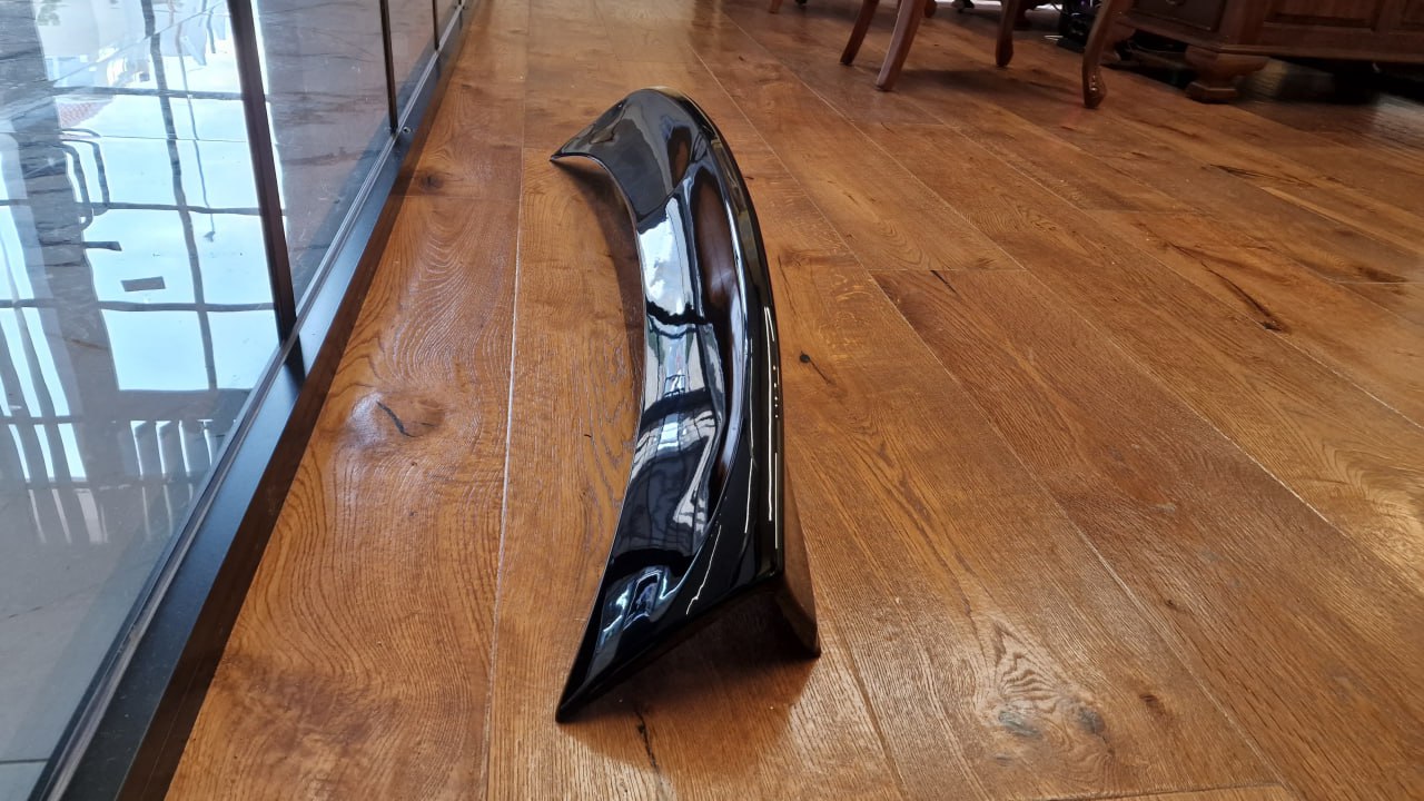 2154🔥SPOILER ADATTO PER BMW SERIE 3E46 1997-2006 BERLINA LOOK CSL NERO LUCIDO🔥