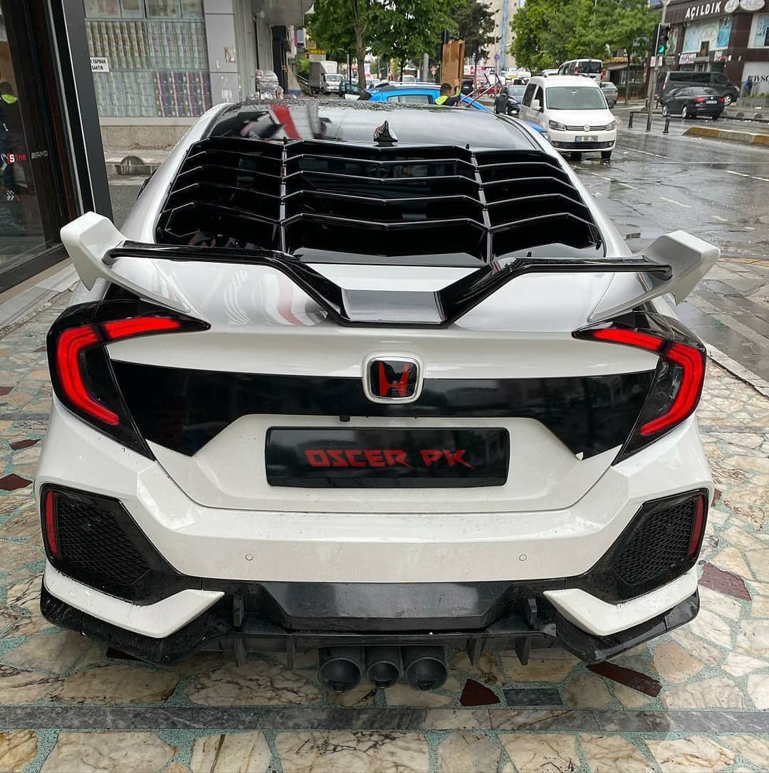 ART.2155 GRIGLIA LUNOTTO HONDA Civic FC 2016-2021 BERLINA Rear Window Louver