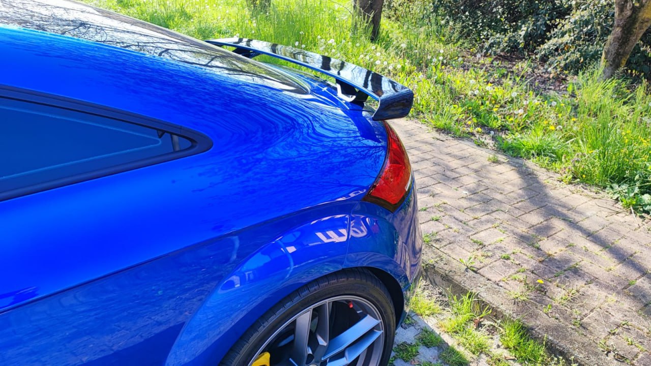 ⚡0959⚡SPOILER ADATTO PER AUDI RSTT 8J TT FV A5 A6 A7 BERLINA LOOK RS NERO LUCID⚡