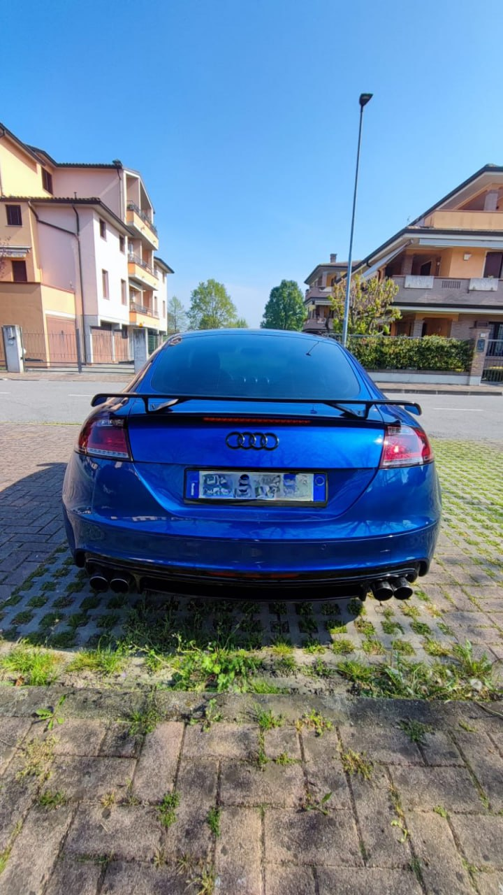 ⚡0959⚡SPOILER ADATTO PER AUDI RSTT 8J TT FV A5 A6 A7 BERLINA LOOK RS NERO LUCID⚡