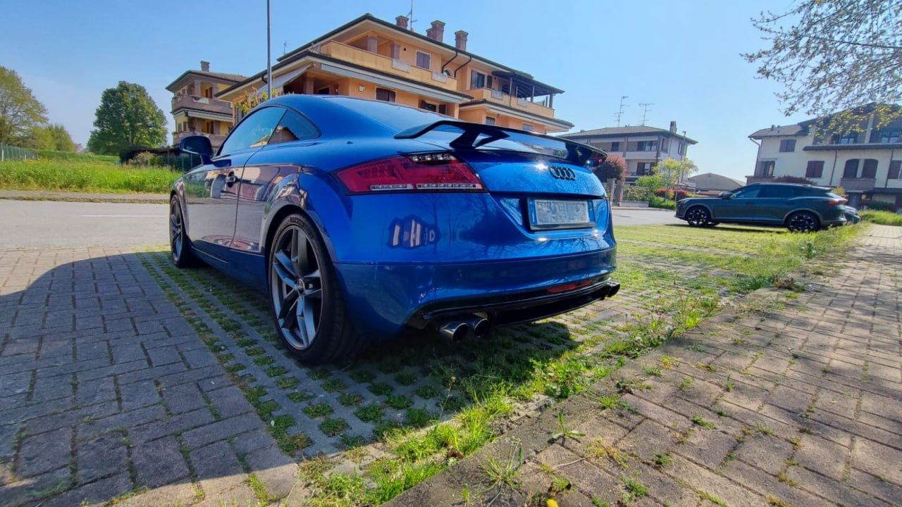 ⚡0959⚡SPOILER ADATTO PER AUDI RSTT 8J TT FV A5 A6 A7 BERLINA LOOK RS NERO LUCID⚡