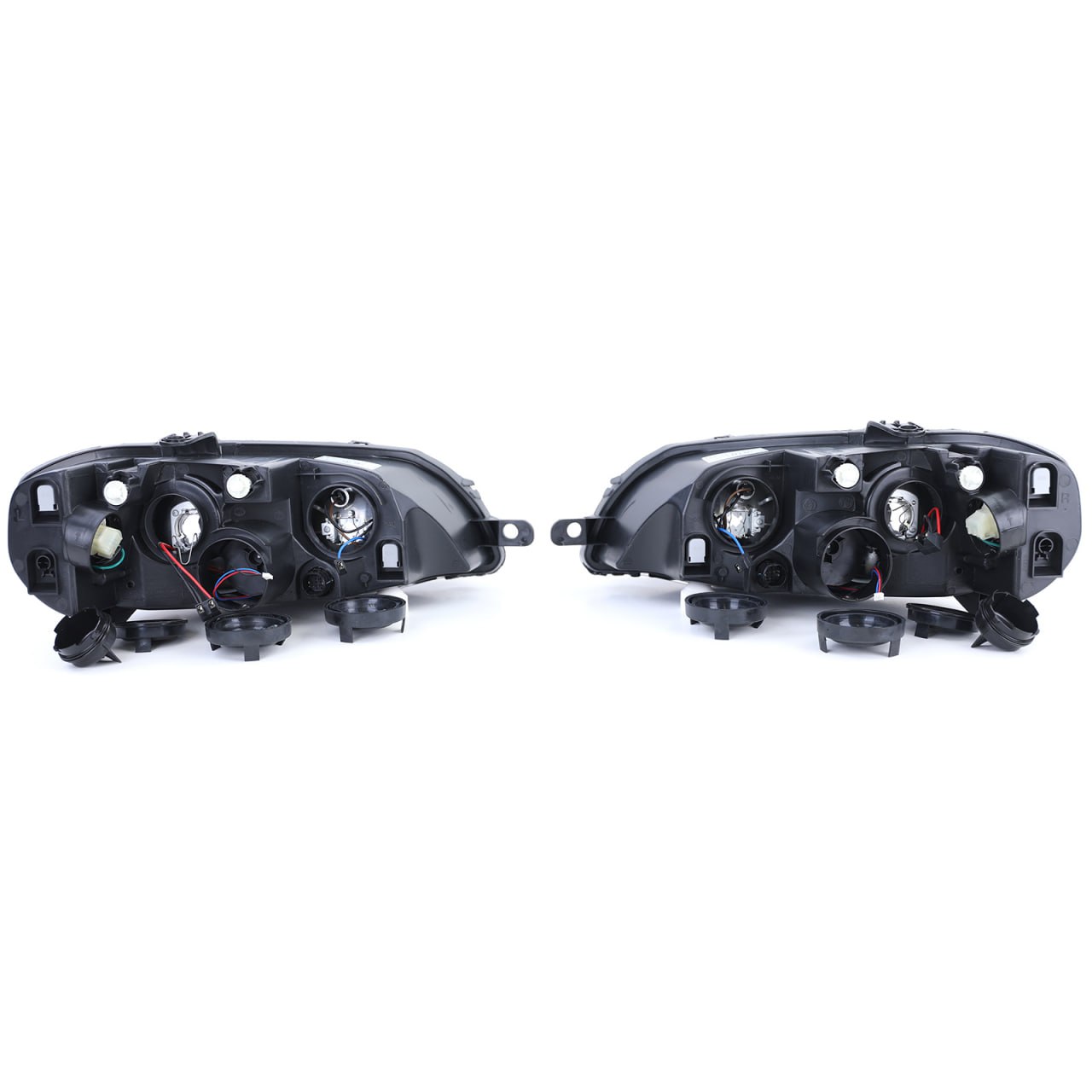 ⭐🔥1838 FARI ANTERIORI ADATO PER FIAT PUNTO 2003-2005 NERI🔥⭐