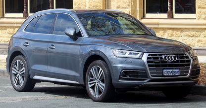 💥2196 GRIGLIA ADATTO PER AUDI Q5 FY 2017-2020 LOOK SQ5 GRIGIO SATINATO💥