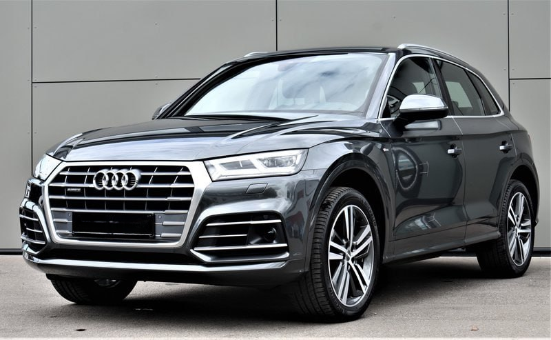 💥2196 GRIGLIA ADATTO PER AUDI Q5 FY 2017-2020 LOOK SQ5 GRIGIO SATINATO💥