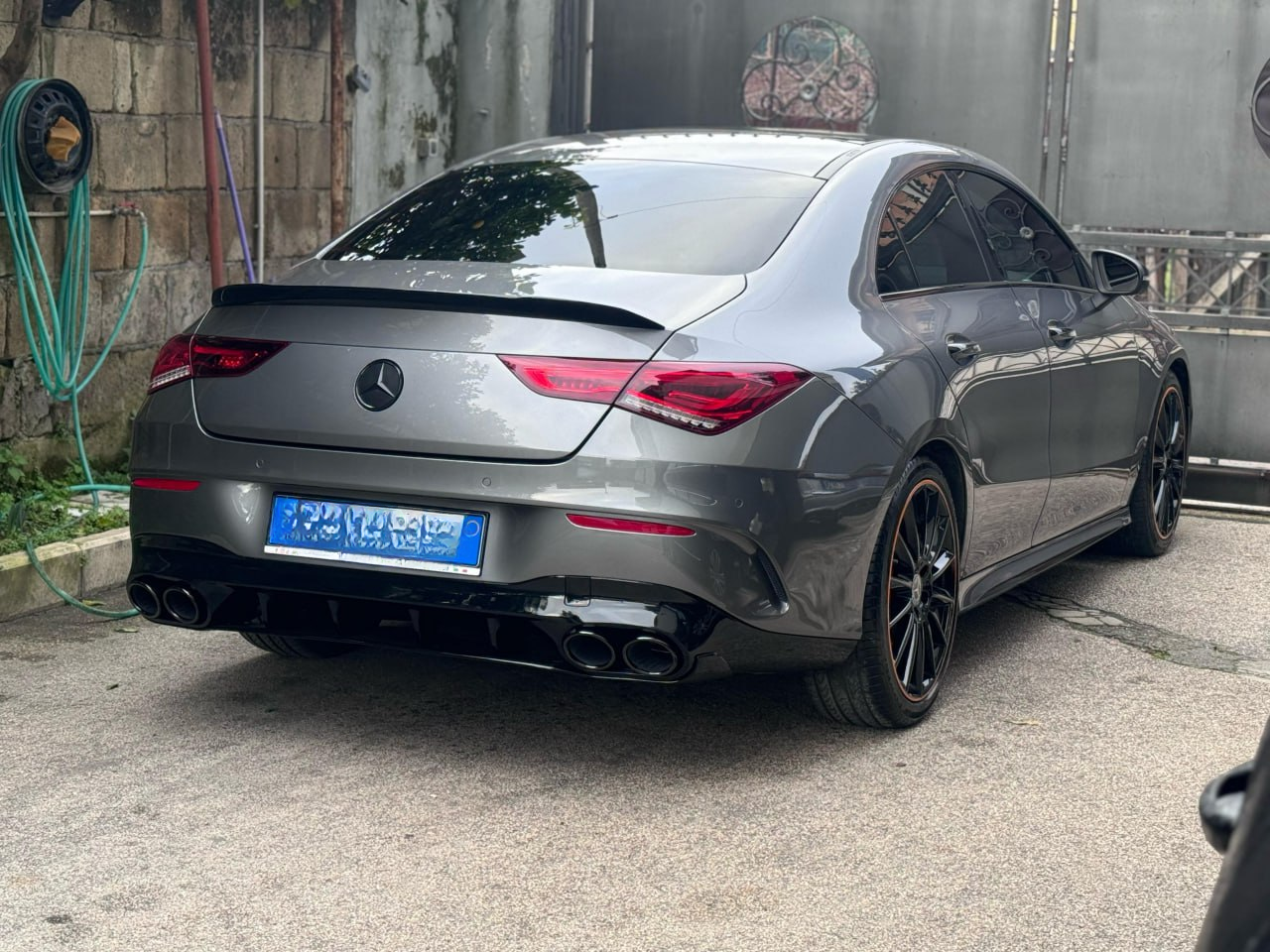0810⭐Diffusore e terminali di scarico cromati adatti per Mercedes CLA W118⭐