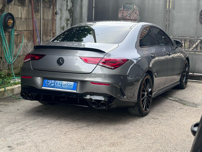0810⭐Diffusore e terminali di scarico cromati adatti per Mercedes CLA W118⭐
