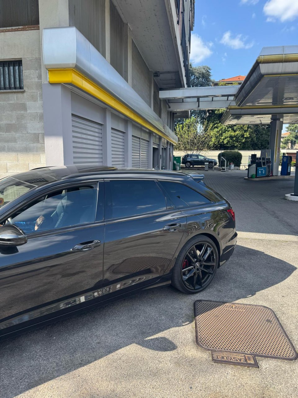 🔥1379 SPOILER  ADATTO PER AUDI A6 C8 AVANT 2018+ LOOK RS6 🔥