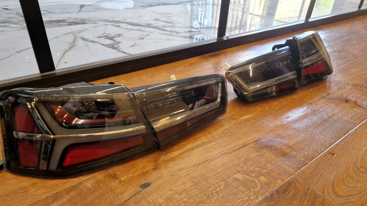 ART.2198 FARI POSTERIORI AUDI A6 4G C7 2011-2014 BERLINA SCURI