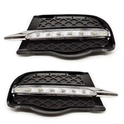 ⭐ GRIGLIE FENDINEBBIA ADATTO PER MERCEDES W204 2007-2011 LED DIURNE⭐