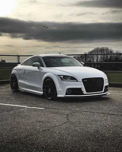 🔥0582 GRIGLIA ADATTA PER AUDI TT 8J 2006-2014 LOOK RSTT NERO LUCIDO🔥