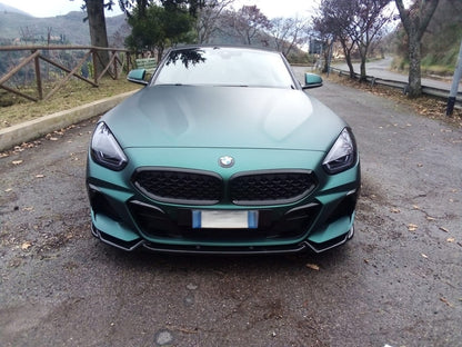 ⭐0212⭐SPLITTER ANTERIORE ADATTO PER BMW Z4 G29 2018+ M LOOK SPORT NERO LUCIDO 🔥
