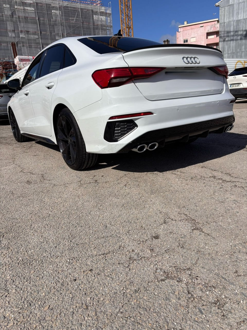 🔥DIFFUSORE ADATTO PER AUDI A3 8Y 20+ SPORTBACK LOOK S3 PER PARAURTI SLINE🔥
