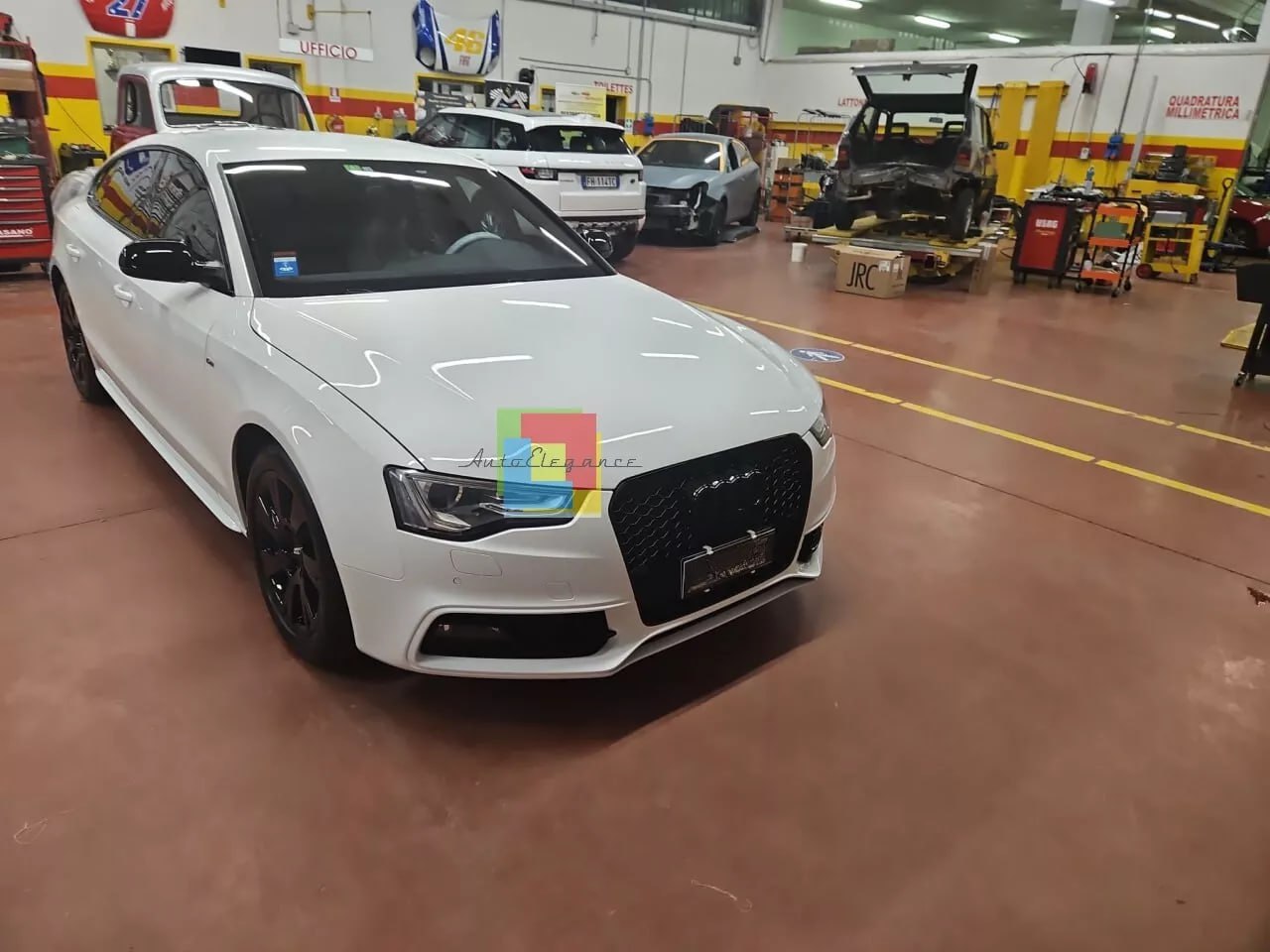 ⭐GRIGLIA ANTERIORE CALANDRA ADATTO PER AUDI A5 2012 A 2015⭐