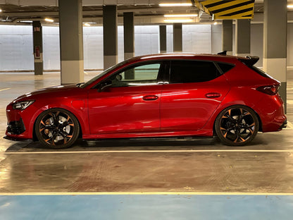 ✨SOTTO MINIGONNE ADATTO PER CUPRA LEON 5F 2012-2019 NERO LUCIDO✨