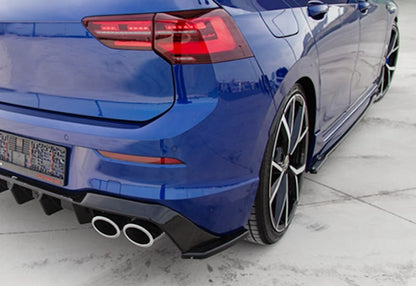 ✨FLAP POSTERIORE LATERALE NERO LUCIDO ADATTO PER VW GOLF MK8 R 2019 +✨
